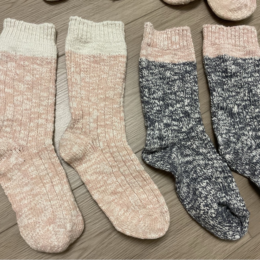 Cozy Assorted Color Socks Set - Picture 2 of 3
